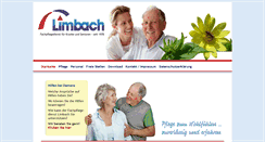 Desktop Screenshot of pflegelimbach.de