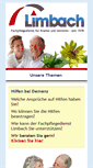 Mobile Screenshot of pflegelimbach.de